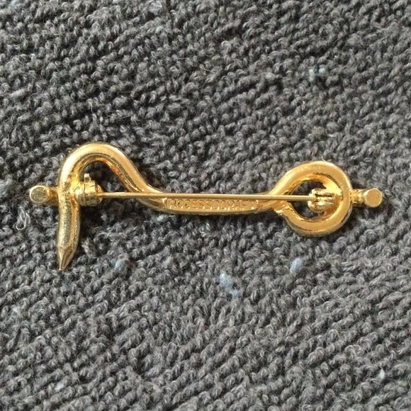 Gold Hook Pin - Picture 2 of 2
